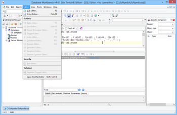 Database Workbench Lite for Firebird screenshot 3