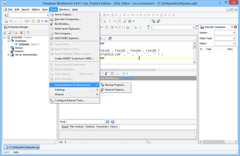 Database Workbench Lite for Firebird screenshot 4