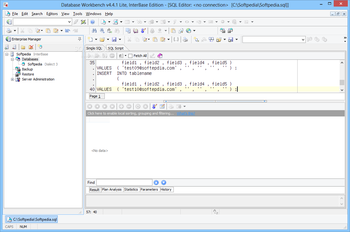 Database Workbench Lite for InterBase screenshot