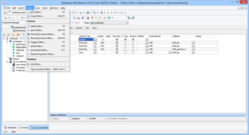 Database Workbench Lite for MySQL screenshot 4