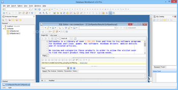 Database Workbench Pro screenshot