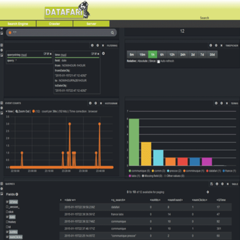 Datafari screenshot 3
