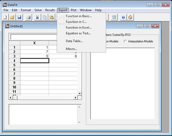 DataFit screenshot 4