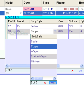 DataGridView Columns .NET 2.0 assembly screenshot 3