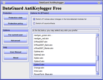 DataGuard AntiKeylogger Free screenshot 2