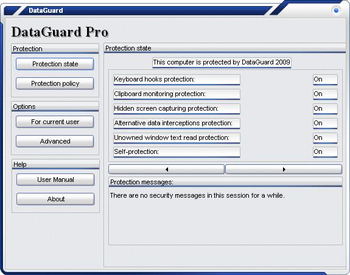 DataGuard AntiKeylogger Pro screenshot 2