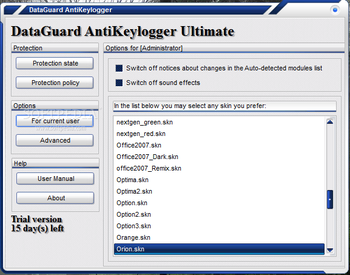 DataGuard AntiKeylogger Ultimate screenshot 2