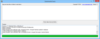 DataHealthCheck screenshot 2