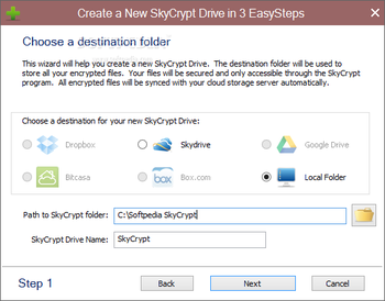 DataLocker SkyCrypt screenshot 2