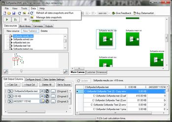 Datamartist screenshot 5