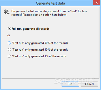 Datanamic Data Generator for MS SQL Server screenshot 10