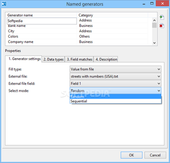 Datanamic Data Generator for MS SQL Server screenshot 11