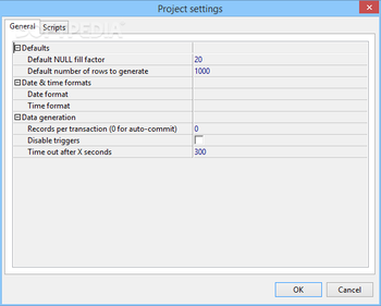 Datanamic Data Generator for MS SQL Server screenshot 17