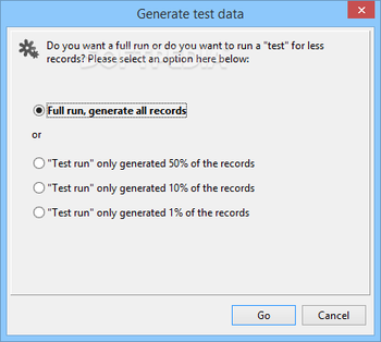 Datanamic Data Generator for Oracle screenshot 10
