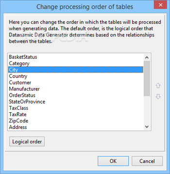 Datanamic Data Generator for Oracle screenshot 9