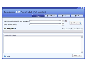 DataNumen BKF Repair screenshot