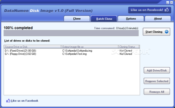 DataNumen Disk Image screenshot 2