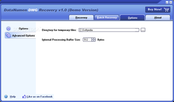 DataNumen DWG Recovery screenshot 4