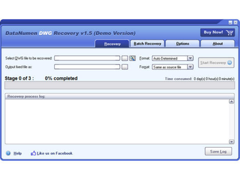 DataNumen DWG Recovery screenshot