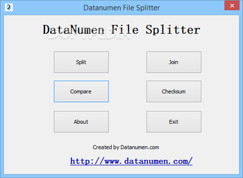 DataNumen File Splitter screenshot