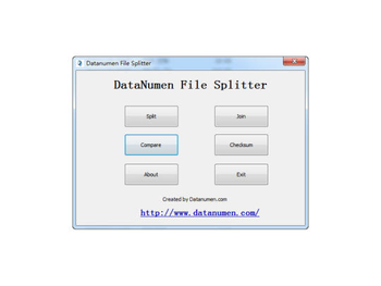 DataNumen File Splitter screenshot