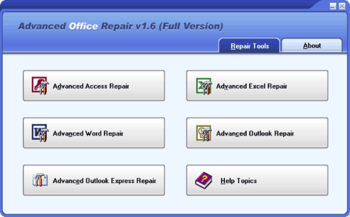 DataNumen Office Repair screenshot