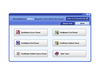 DataNumen Office Repair screenshot