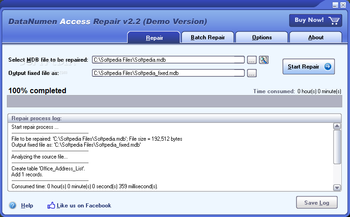 DataNumen Office Repair (formerly Advanced Office Repair) screenshot 2