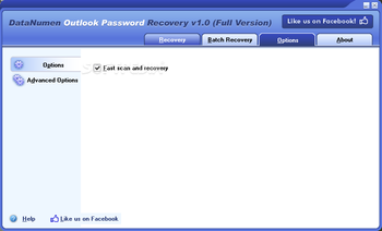 DataNumen Outlook Password Recovery screenshot 5