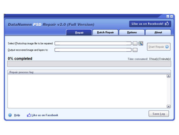 DataNumen PSD Repair screenshot