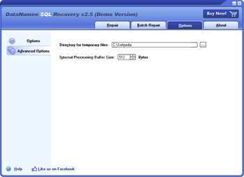 DataNumen SQL Recovery screenshot 5