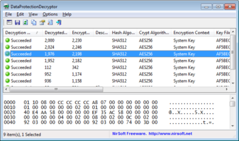DataProtectionDecryptor screenshot 3