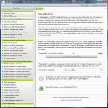 DataQualityTools screenshot