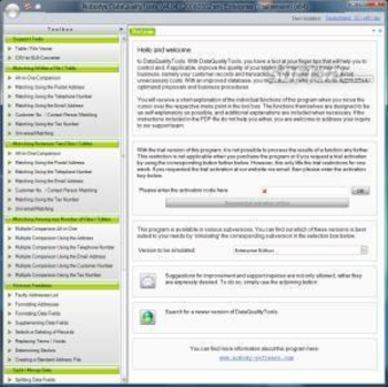 DataQualityTools screenshot 2