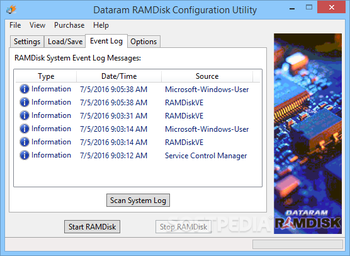 Dataram RAMDisk screenshot 3
