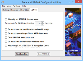 Dataram RAMDisk screenshot 4