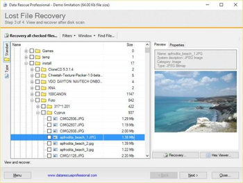 DataRescueProfessional screenshot 3