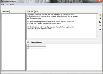 Dataset Converter screenshot