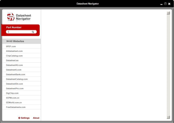 Datasheet Navigator screenshot 4