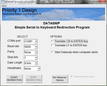 Datasnip screenshot