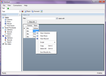 DataSpot screenshot