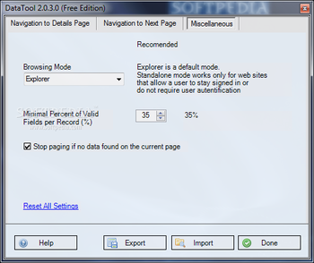 DataToolbar for Internet Explorer screenshot 7