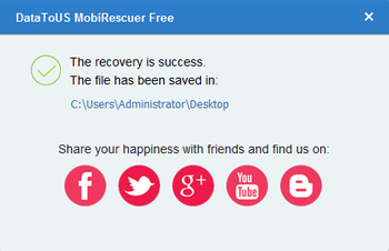 DataToUS MobiRescuer Free screenshot 5