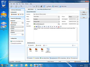 DataTrack System screenshot 2