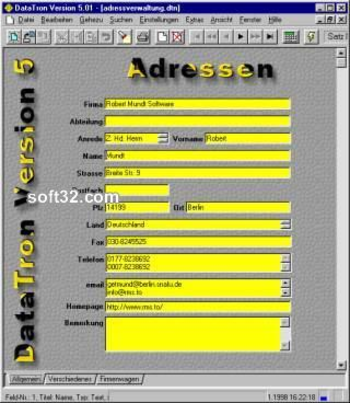 DataTron screenshot 2