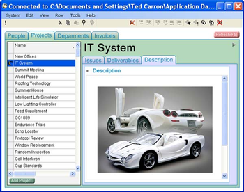 Datawasp Database Manager screenshot