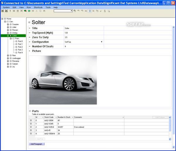 Datawasp Database Manager screenshot 2