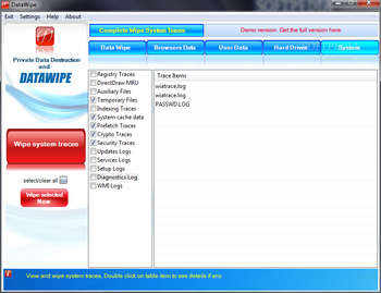 DataWipe screenshot 5