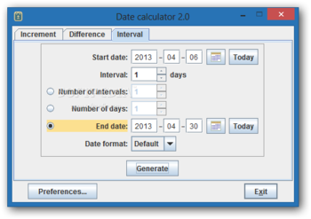Date Calculator screenshot 3