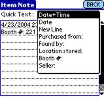 DateDecode (For PalmOS) screenshot 2